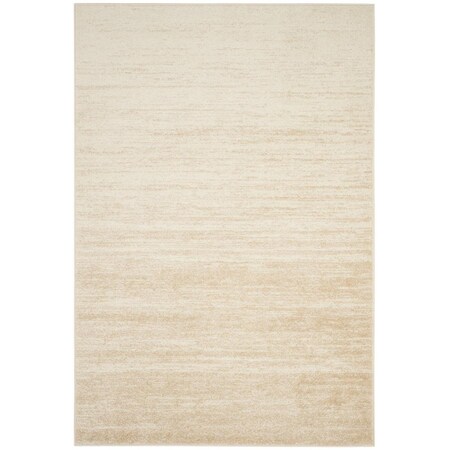 Safavieh 5 ft.1 in. x 7 ft.6 in. Adirondack Power Loomed Medium Rectangle Area Rug Champagne & Cream ADR113W-5